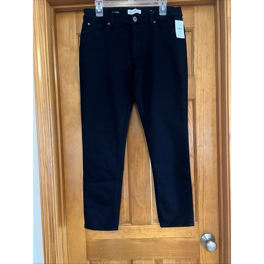 DL1961 Women's Denim Jeans Black Emma Power Legging Sz 32 Stretchy